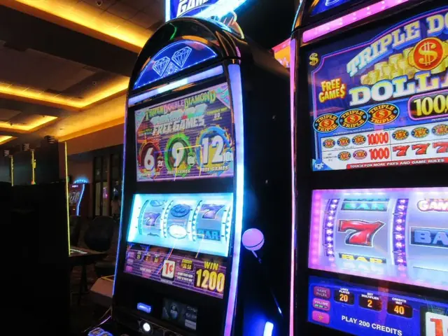 Spilleautomater i et casino